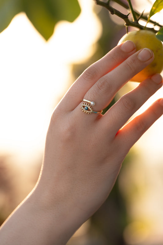 Luminous Nazar Ring