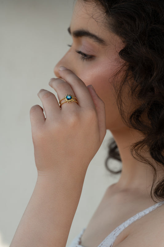 Solar Nazar Ring
