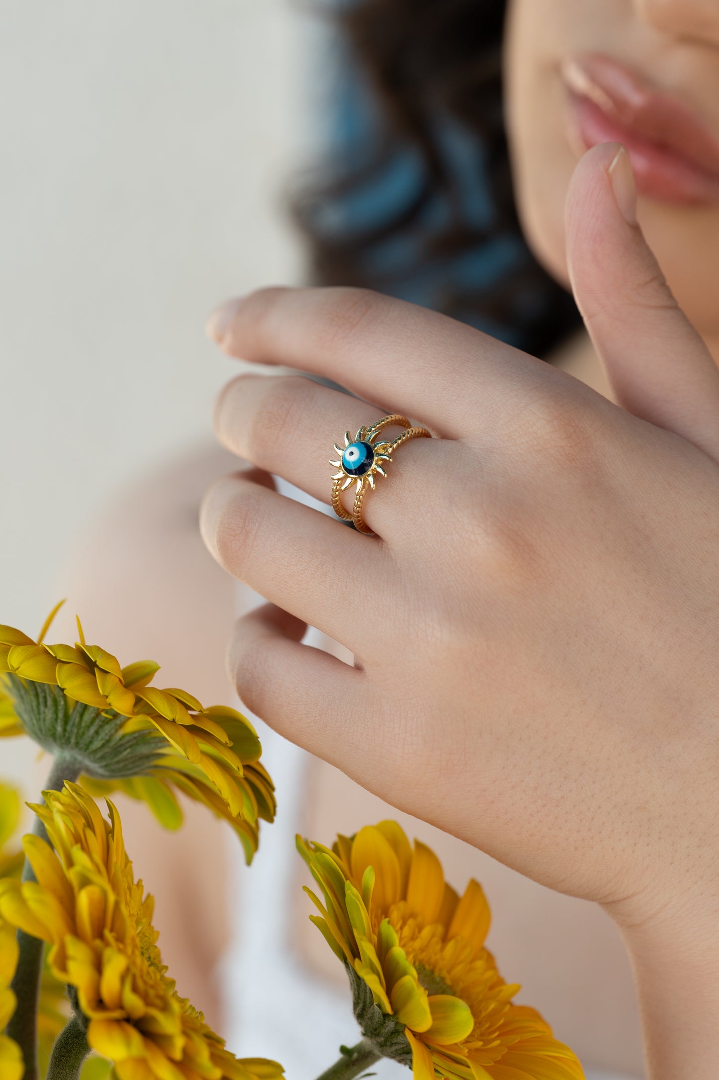 Solar Nazar Ring