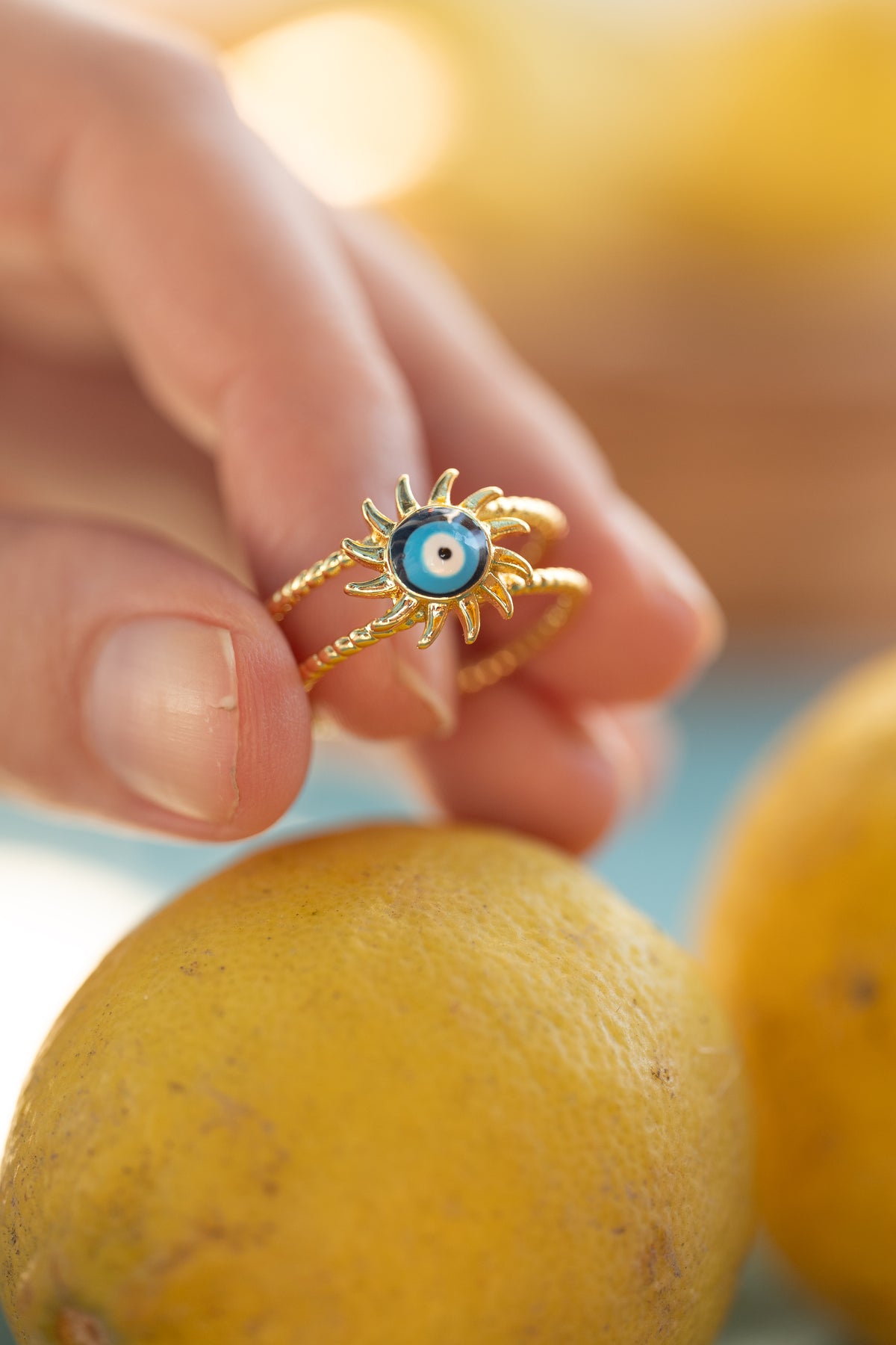 Solar Nazar Ring