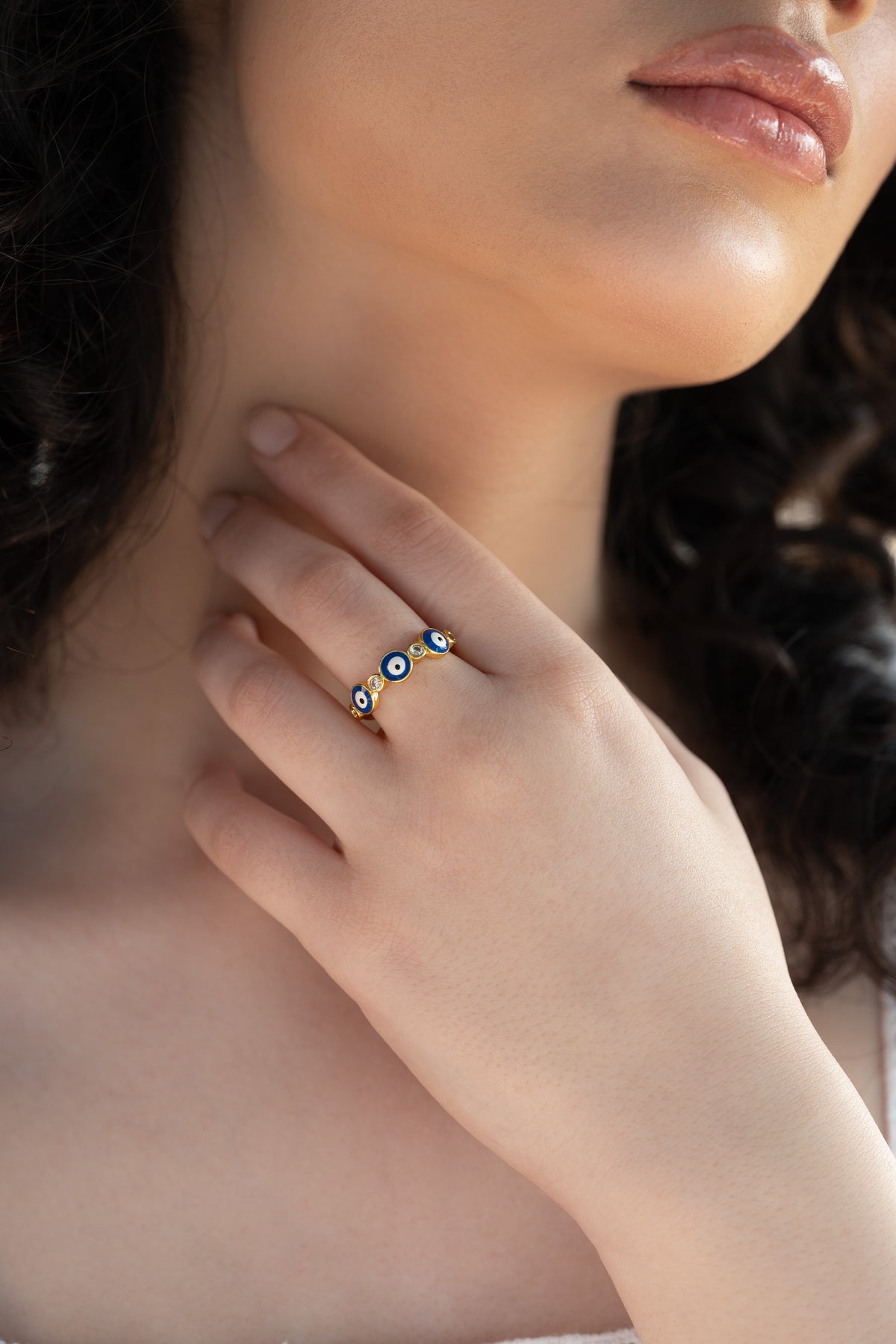 Multi Nazar Ring
