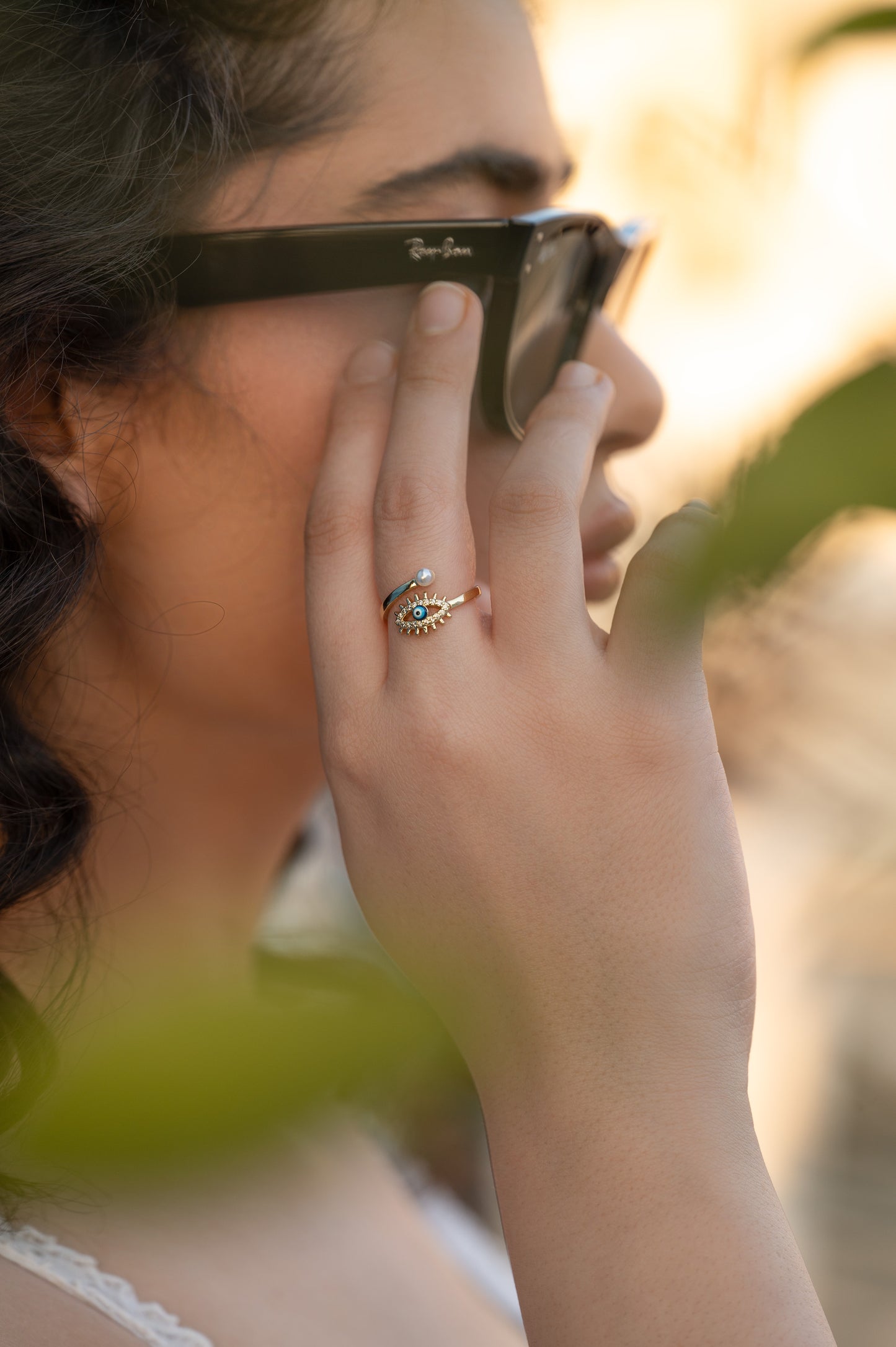 Luminous Nazar Ring