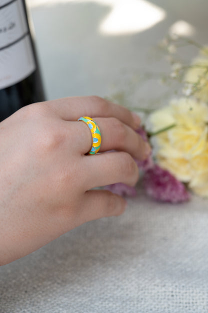 Donut Enamel Yellow