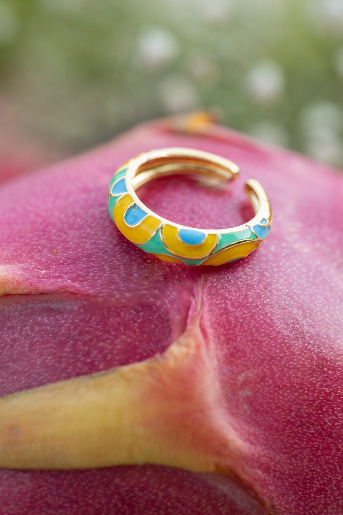 Donut Enamel Yellow