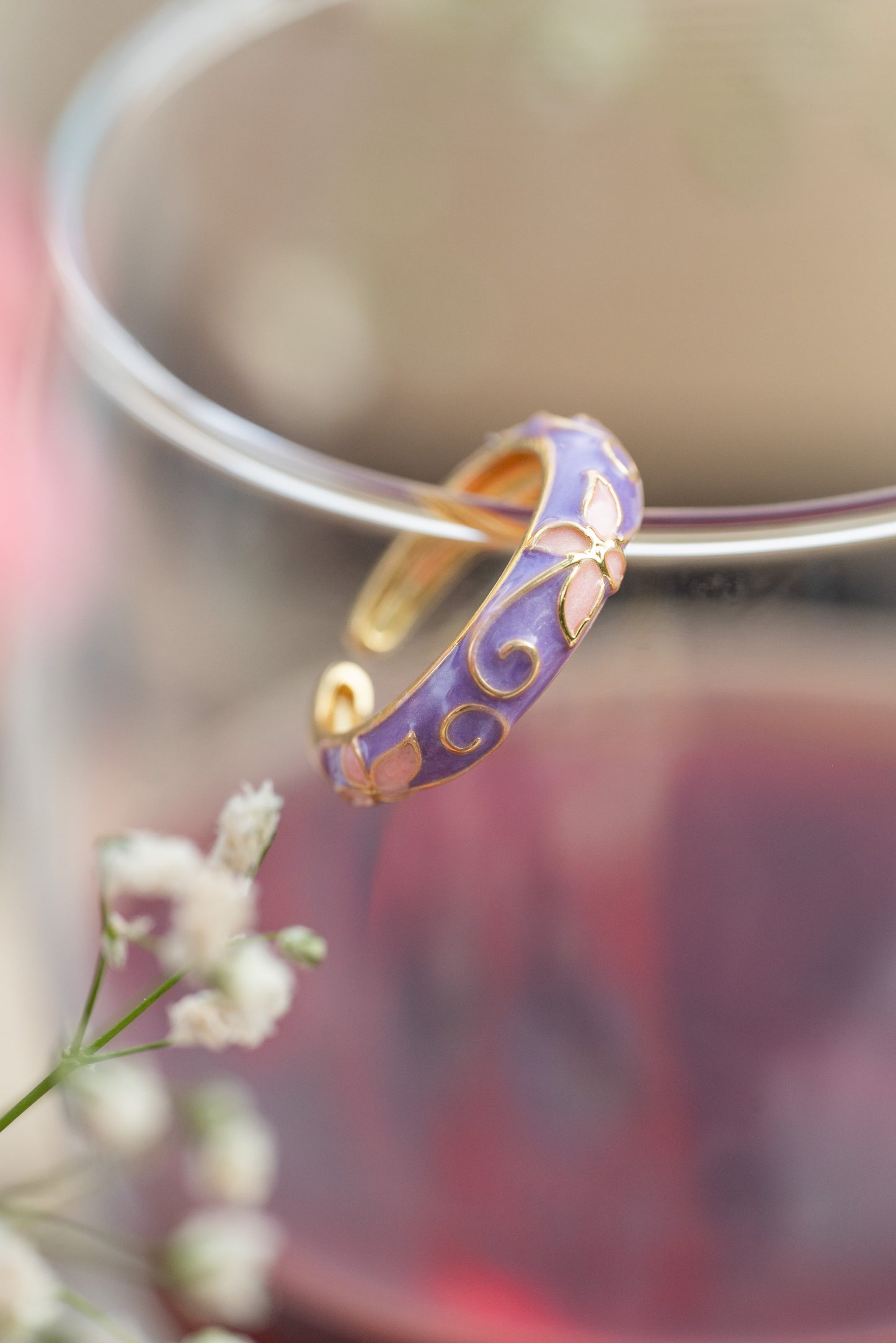 Vine Enamel Purple