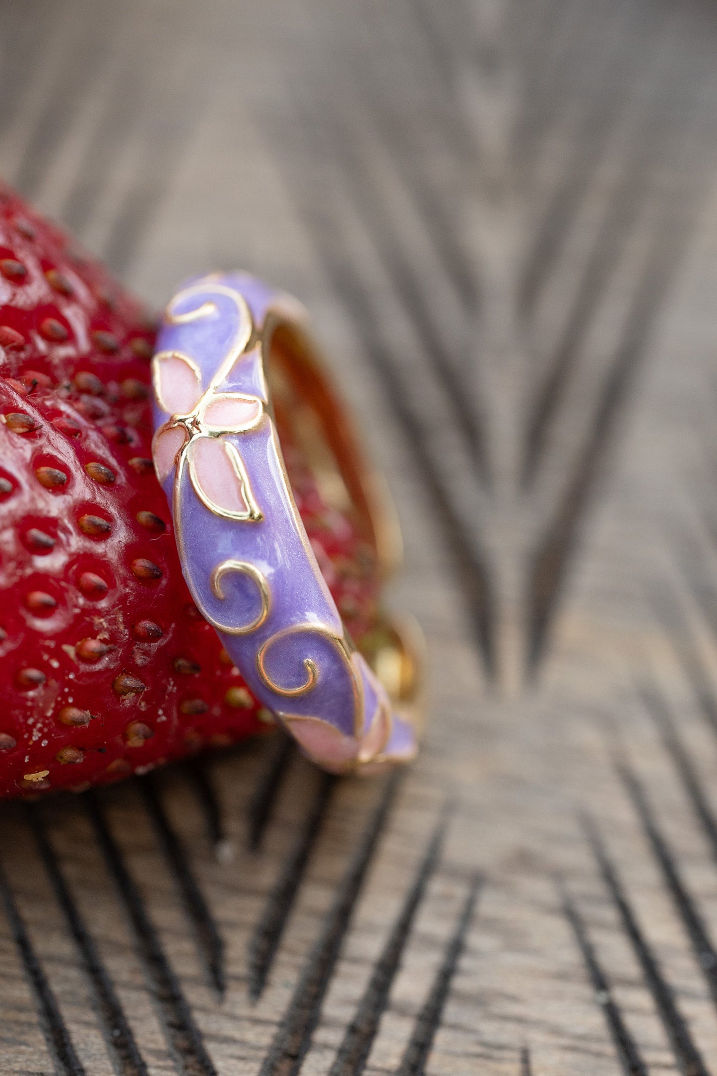Vine Enamel Purple