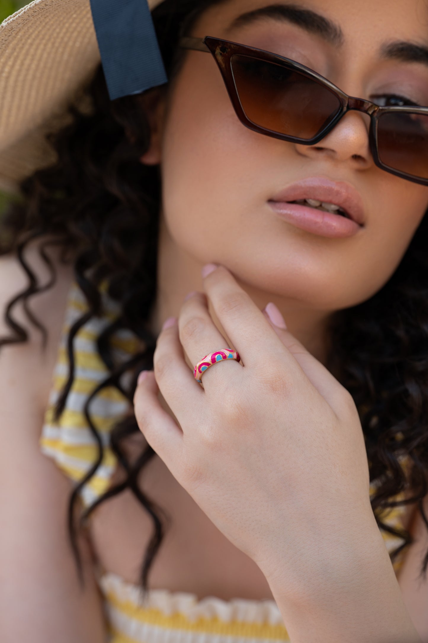 Donut Enamel Pink