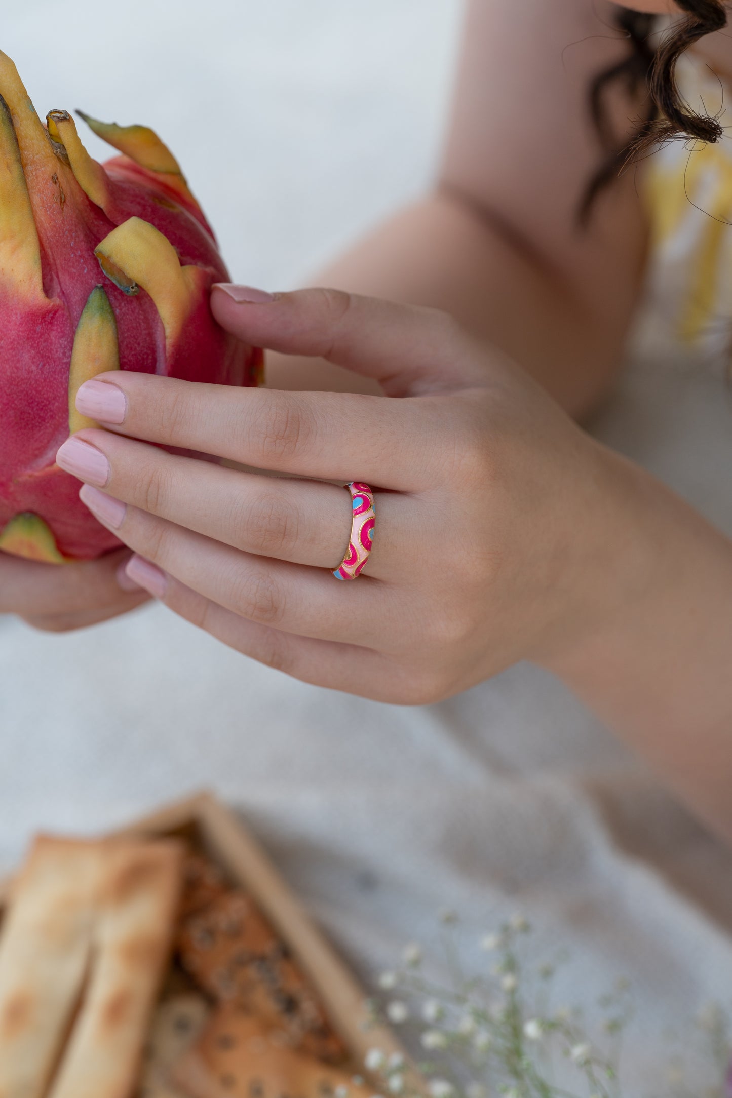 Donut Enamel Pink