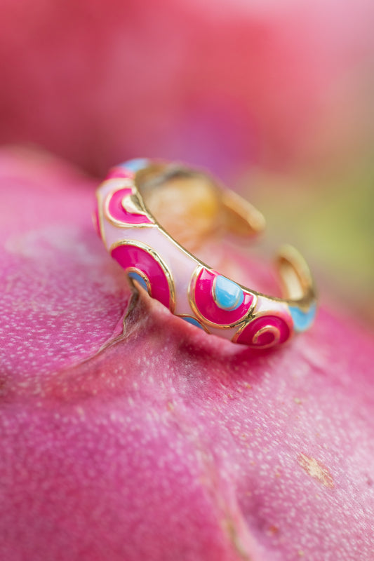 Donut Enamel Pink