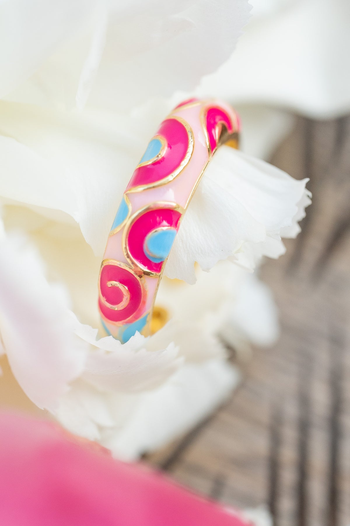 Donut Enamel Pink