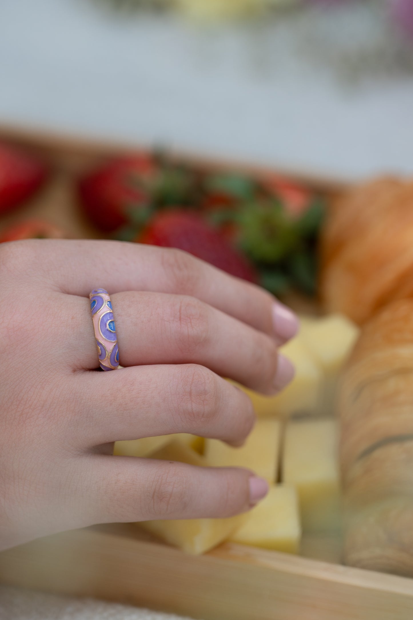 Donut Enamel Lilac