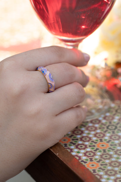 Donut Enamel Lilac