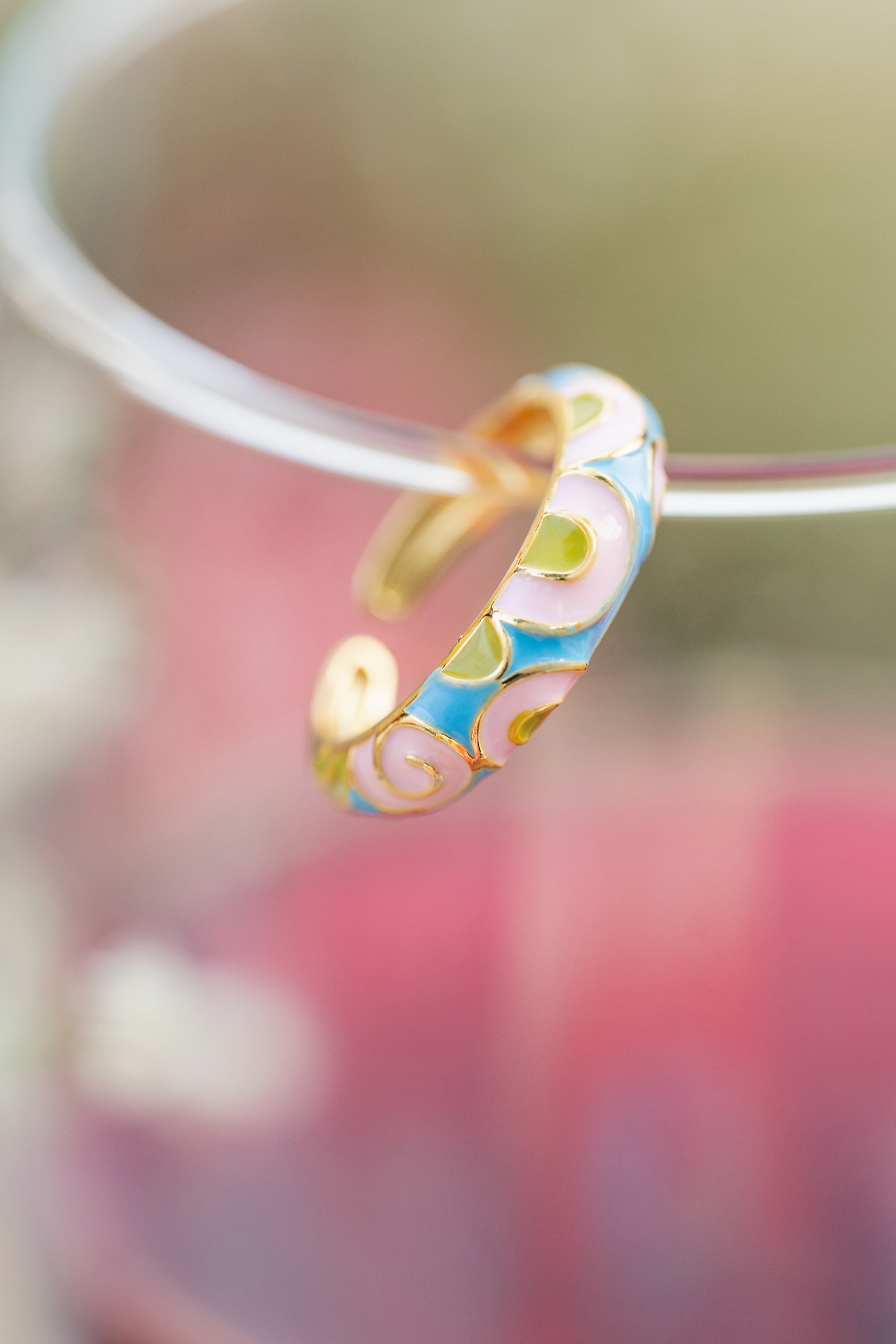 Donut Enamel Baby Pink