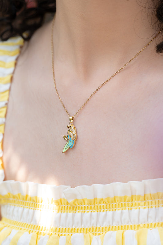 Pop Green Parrot