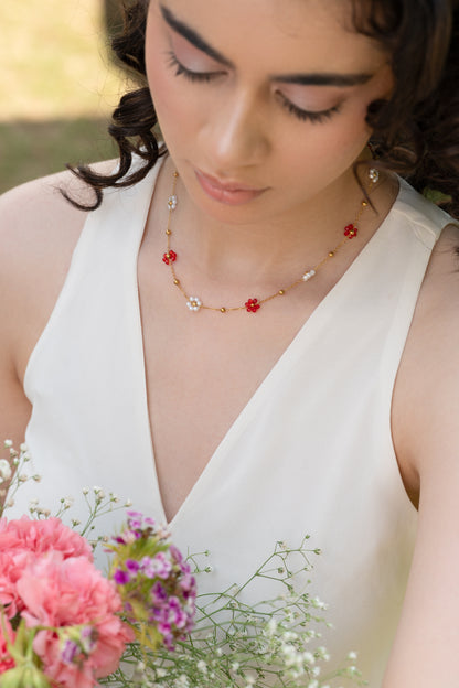 Red Floral Tales