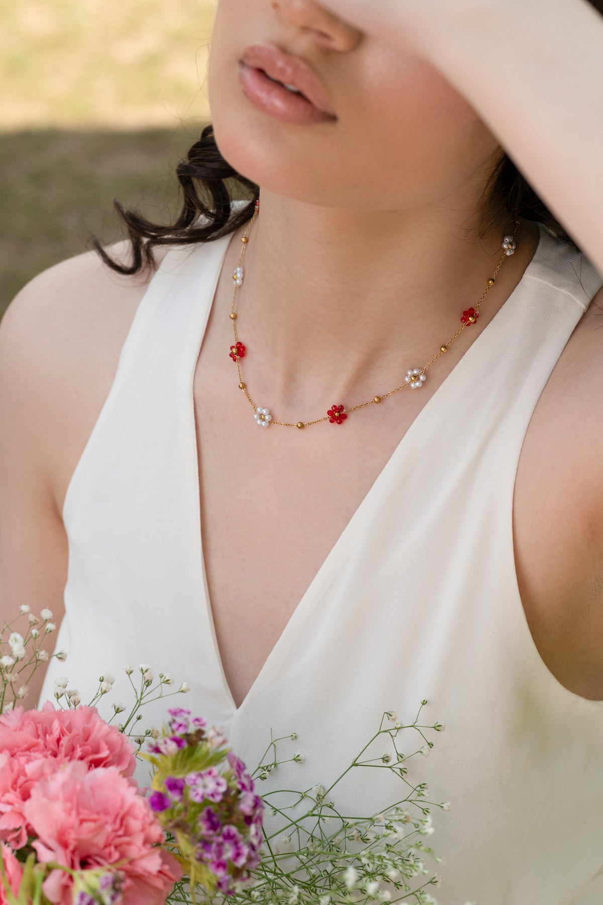 Red Floral Tales