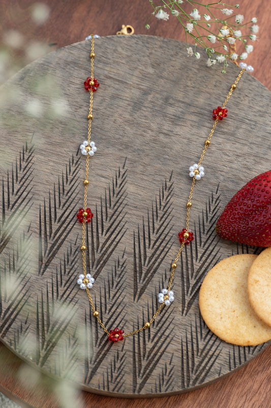 Red Floral Tales