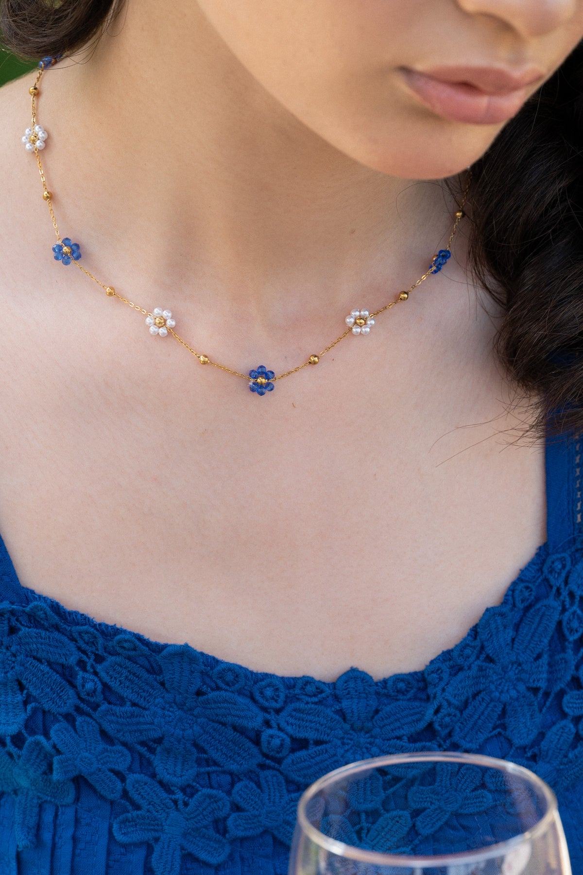 Blue Floral Tales