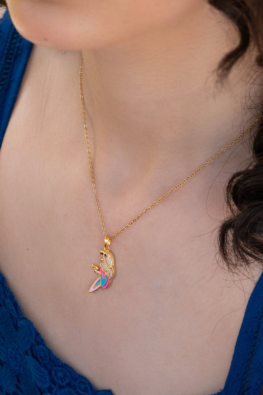 Pop Pink Parrot