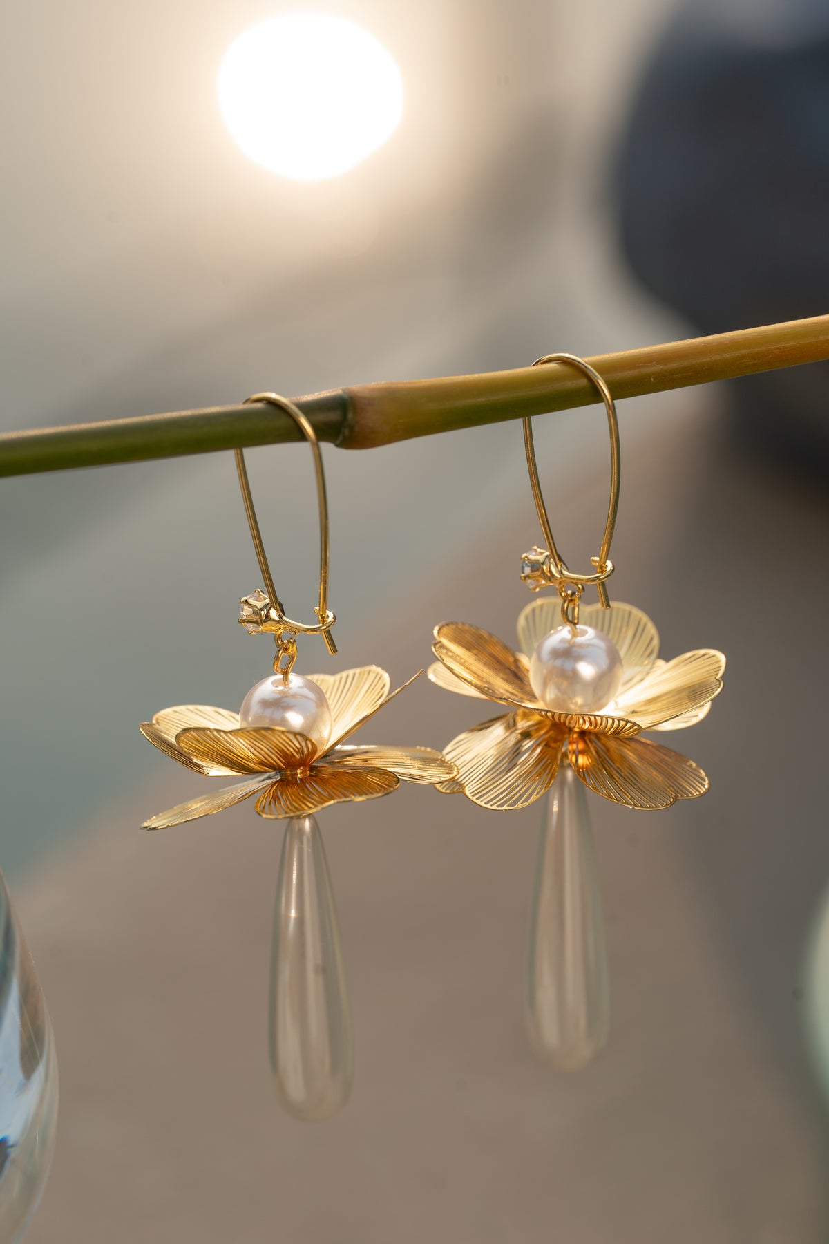 Nilufar Pearl Drop Earrings