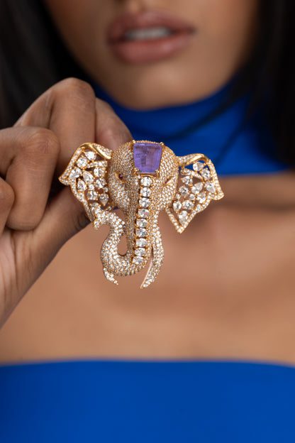 Gajraaj (purple)